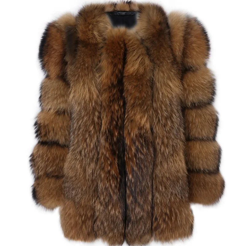Imitation Fur Coat Women&