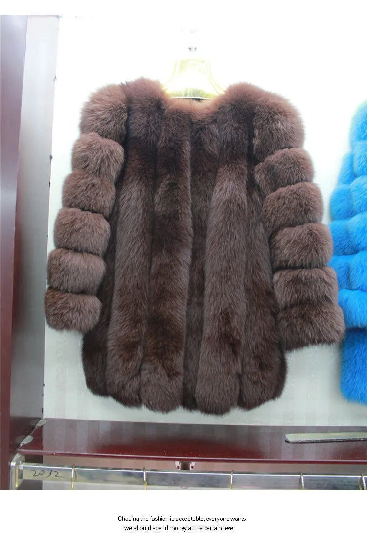 Imitation Fur Coat Women&