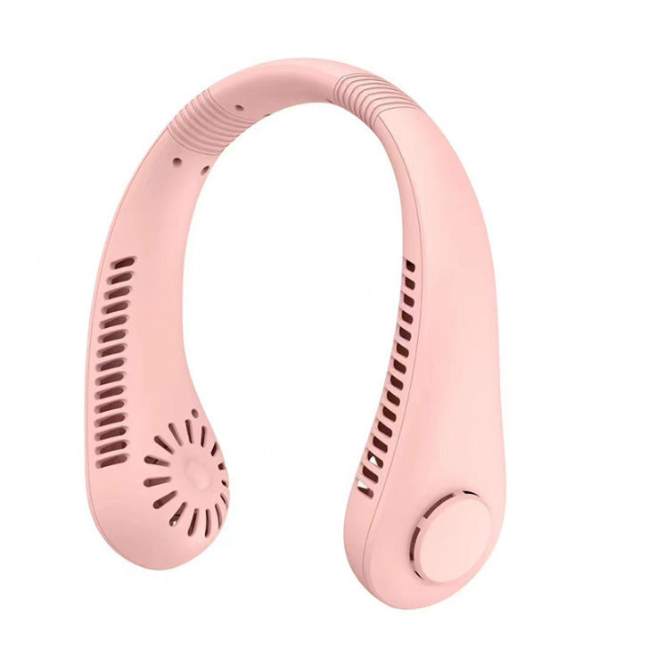 Portable USB Neck Hanging Fan