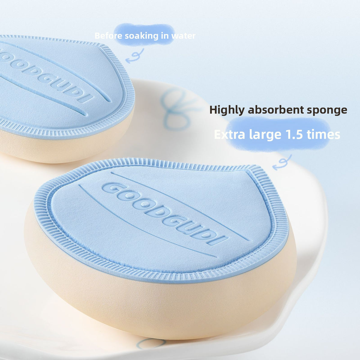 Big Fat Ding Cotton Candy Air Cushion Powder Foundation