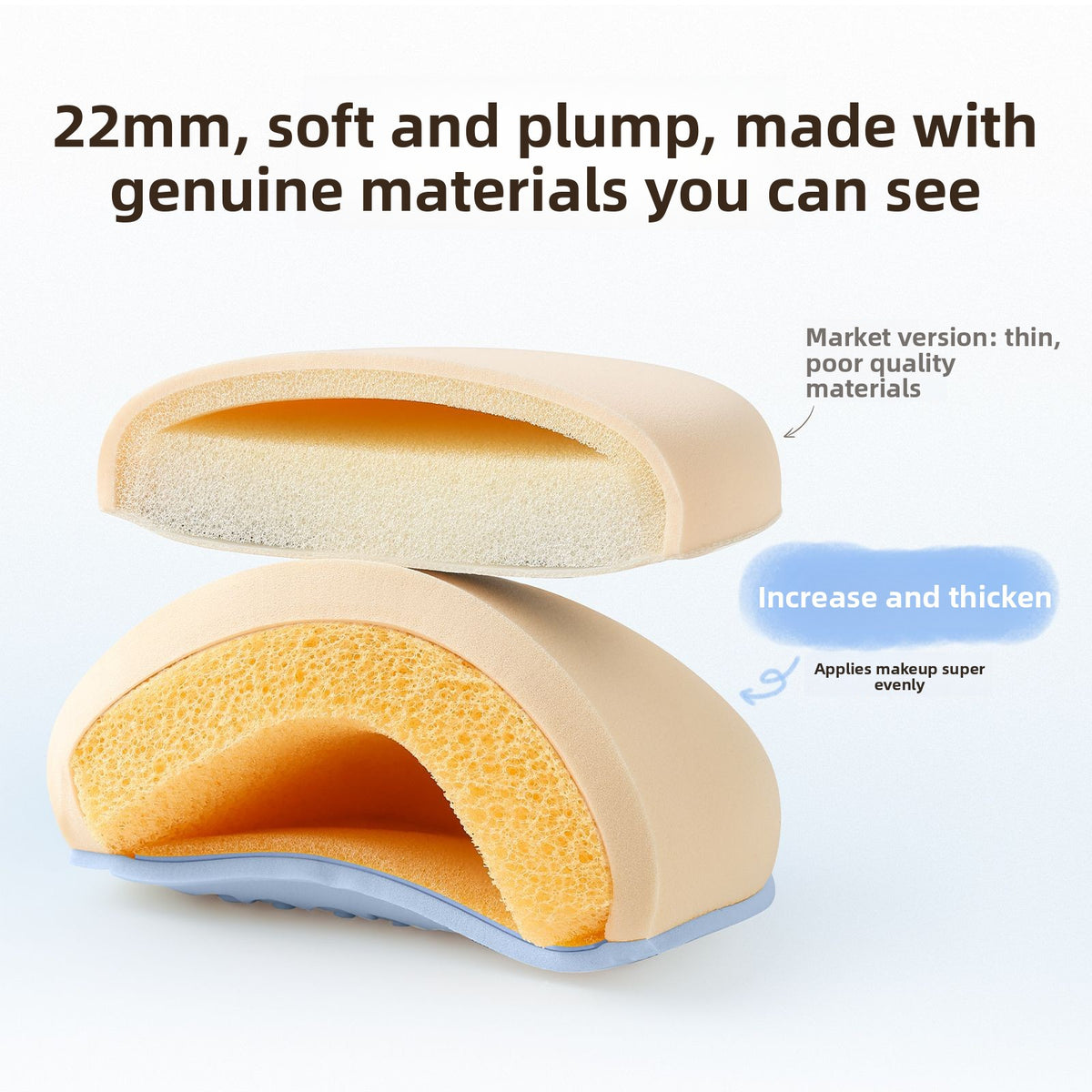 Big Fat Ding Cotton Candy Air Cushion Powder Foundation