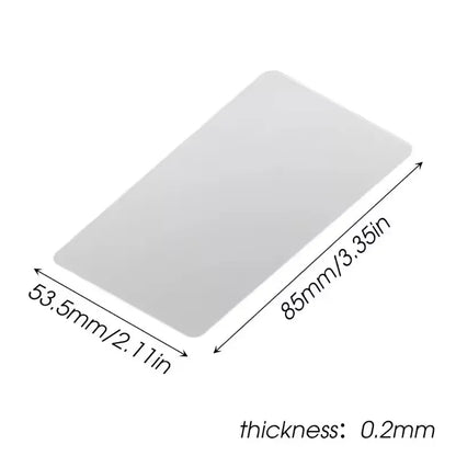 10-100PCS Plastic Card Phone Screen Opener Ultra Thin Flexible Pry Removal Tool Clear Repair Cards for Mobile Tablet LCD Screen
